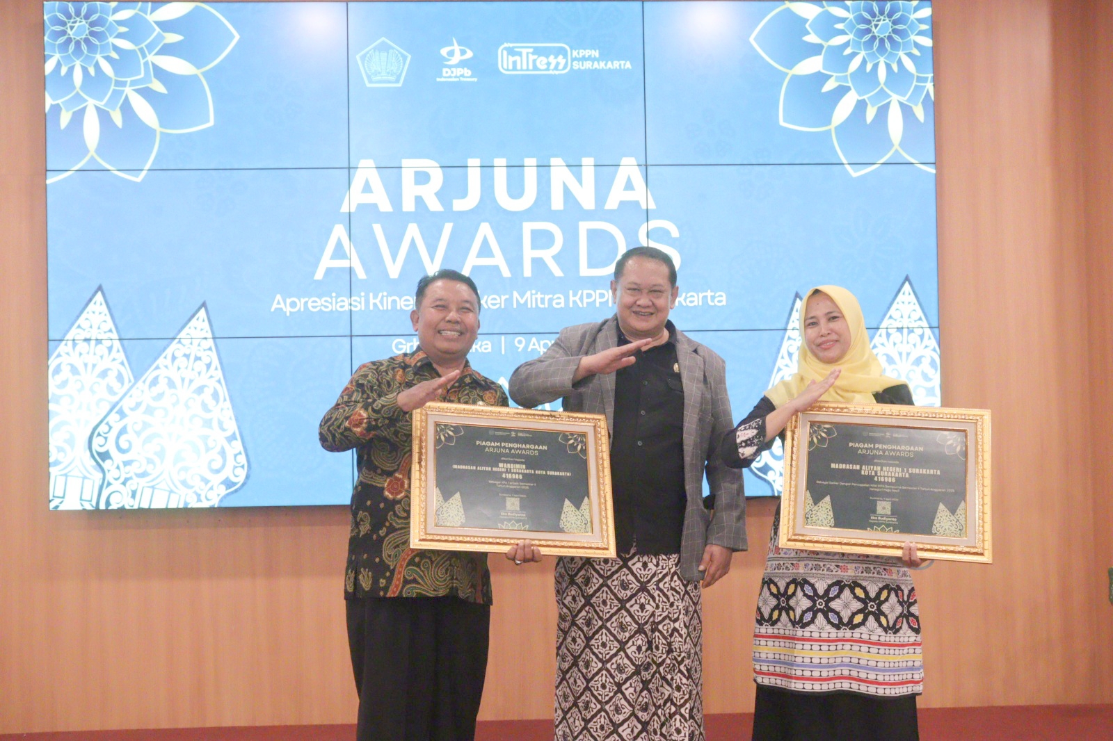 MAN 1 Surakarta Borong 5 Penghargaan pada Ajang Arjuna Awards KPPN Surakarta