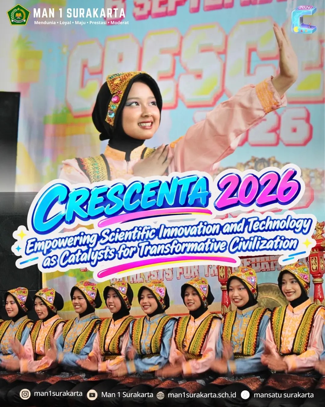 Sukses Gelar CRESCENTA 2026, MTs Negeri Surakarta 1 Sabet Gelar Juara Umum