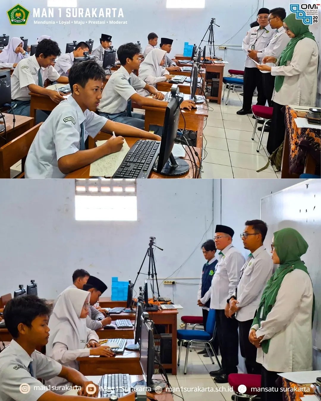 MAN 1 Surakarta Jadi Tuan Rumah Hari Pertama Olimpiade Madrasah Indonesia (OMI) 2026 Jenjang MA/SMA
