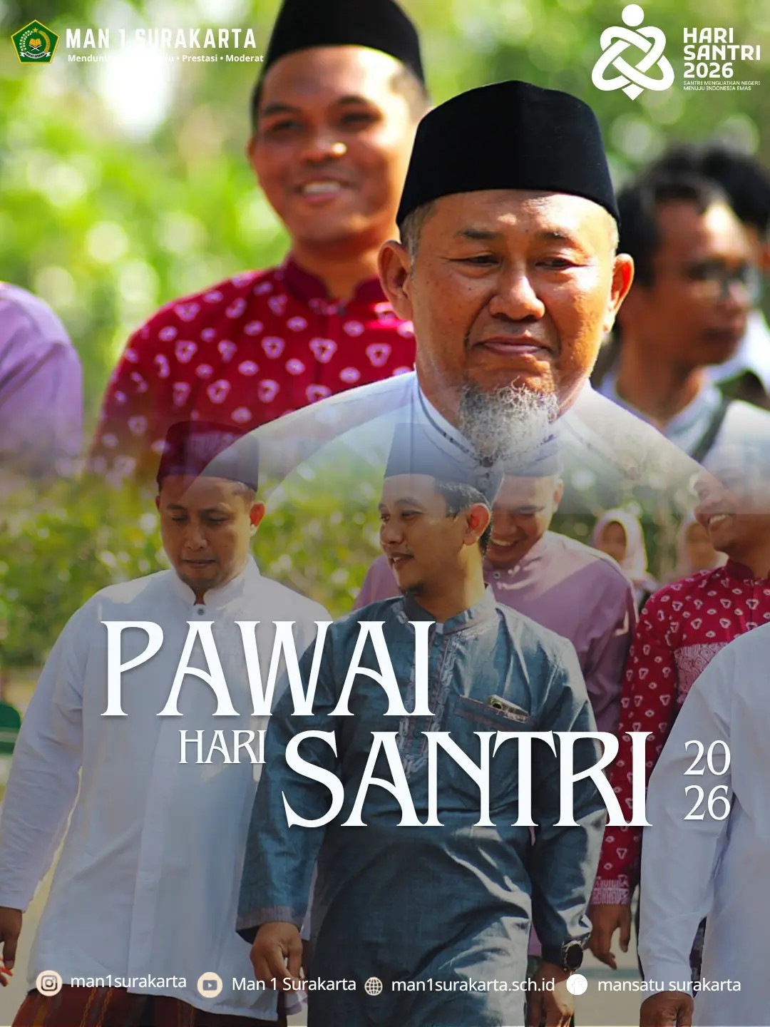Semarak MANSAFEST 2026: MAN 1 Surakarta Gelar Pawai Hari Santri Hingga Tabligh Akbar Bersama Ustadz Maulana Miftakhur Ridlo