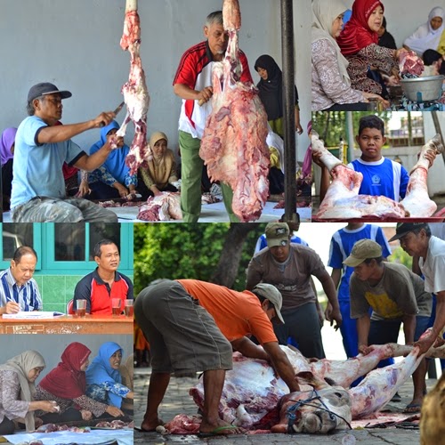 2 Sapi 1 Kambing Hewan Qurban Di MAN 1 Surakarta