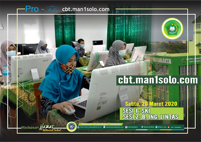 Android Based Test Ujian Madrasah Tahun Pelajaran 2020/2021