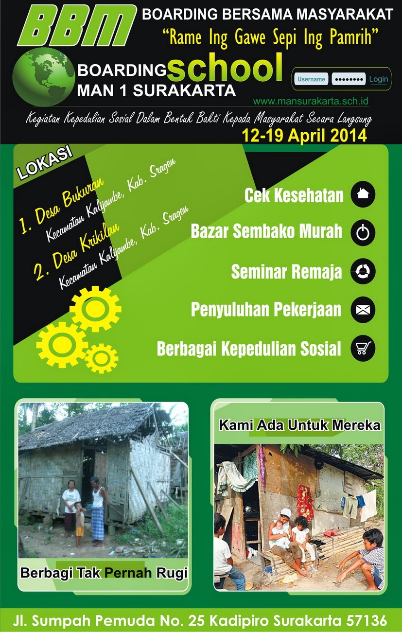 BBM 2014 “Kita Peduli, Kita Berbagi”