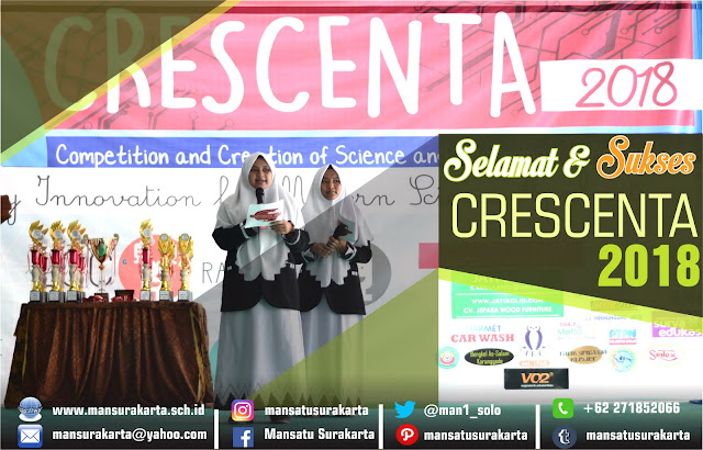 CRESCENTA 2018 MENGGEMA DI MAN 1 SURAKARTA