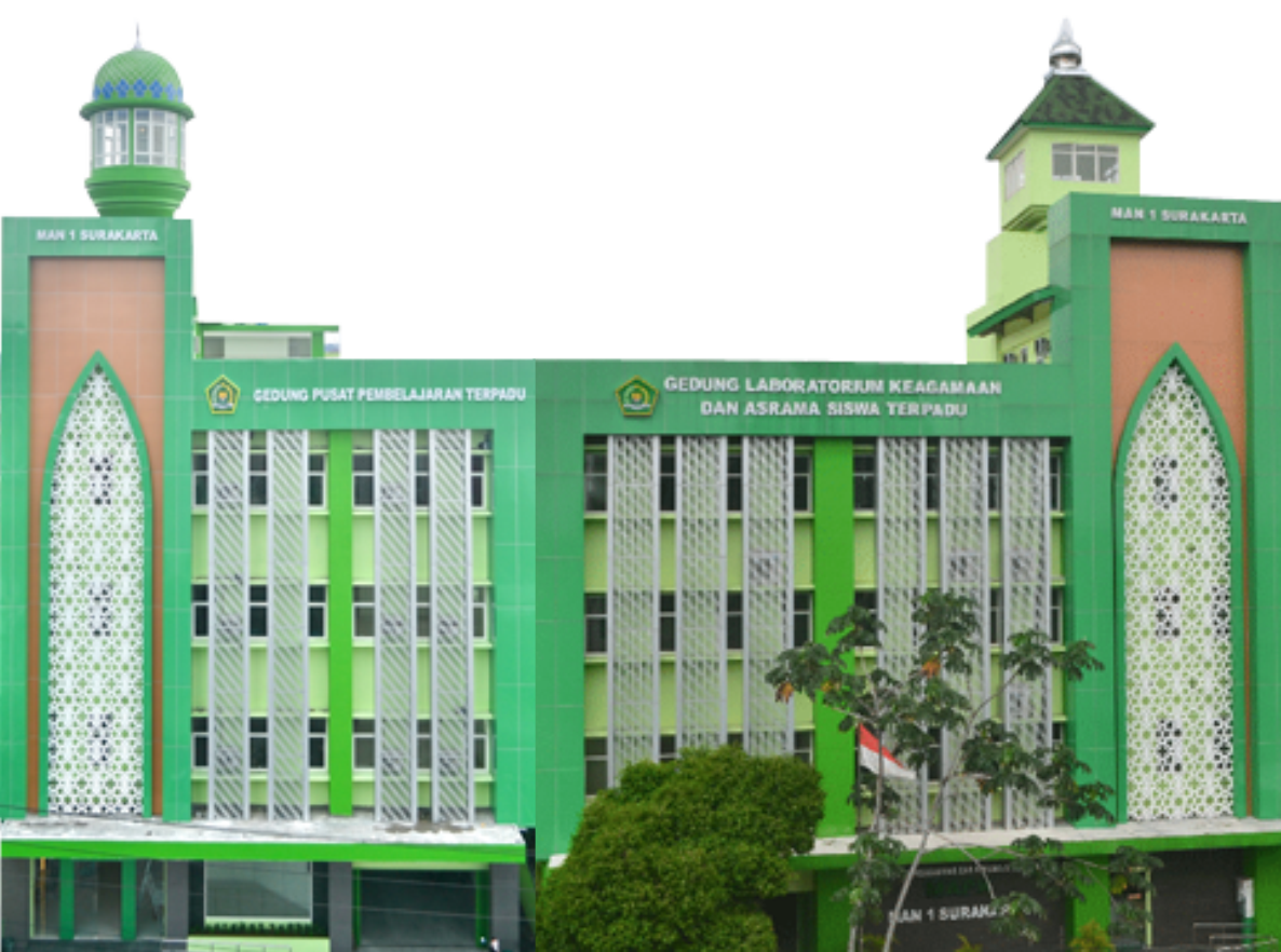 LETAK GEOGRAFIS MAN 1 SURAKARTA
