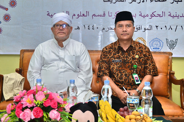 MAN 1 Surakarta Mendapat Kunjungan Ulama' Besar Universitas Al Azhar Cairo Mesir