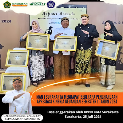 MAN 1 Surakarta Raih Sejumlah Penghargaan Ajang "Arjuna Awards 2024"