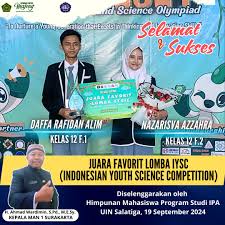 Siswa MAN 1 Surakarta Raih Juara OSN Matematika Tingkat Provinsi