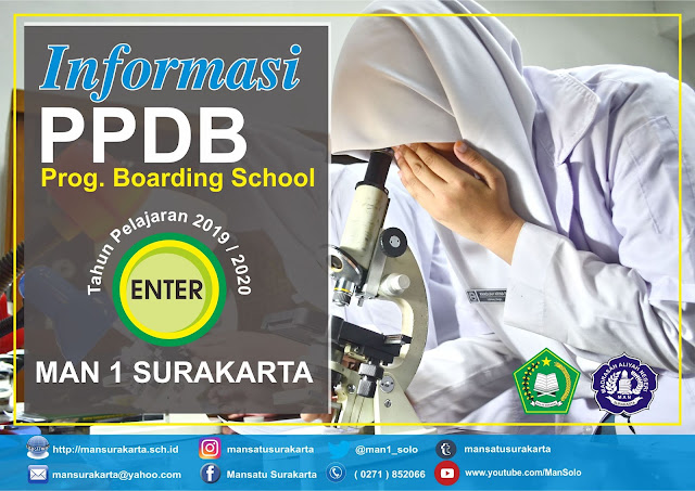 PPDB Prog. Boarding School 2019 / 2020