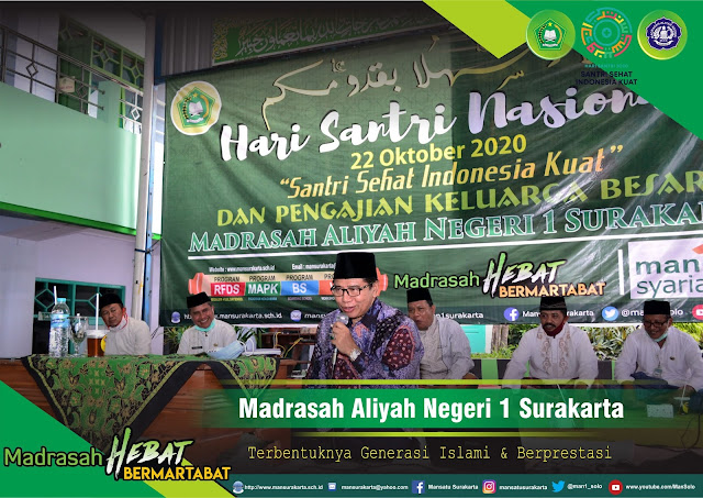 Semarak Hari Santri Tahun 2020 MAN 1 Surakarta