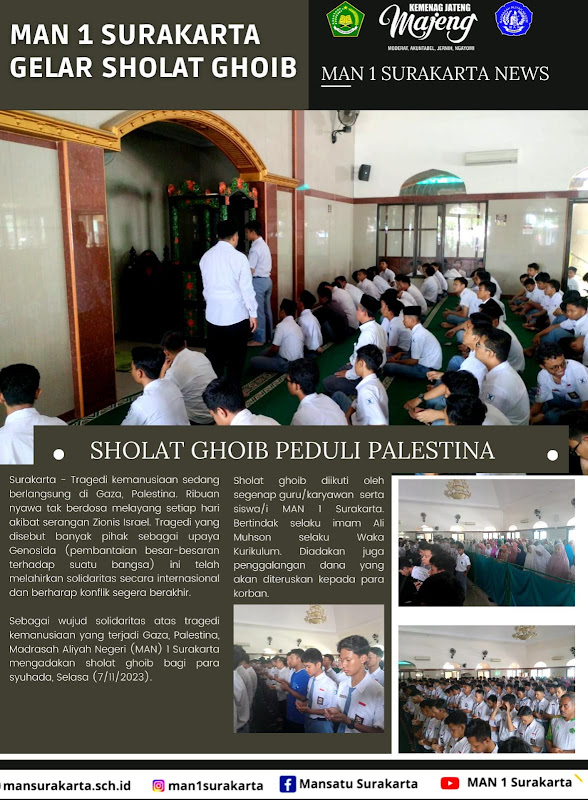 SHOLAT GHOIB PEDULI PALESTINA