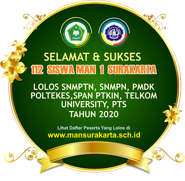 SISWA DITERIMA DI PTN & PTS 2020
